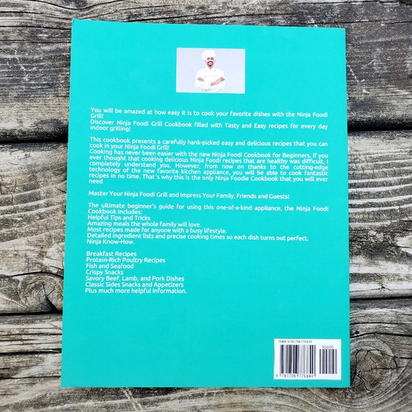 Ninja Foodi Grill Cookbook - Blue Cover - Picture 2 of 4